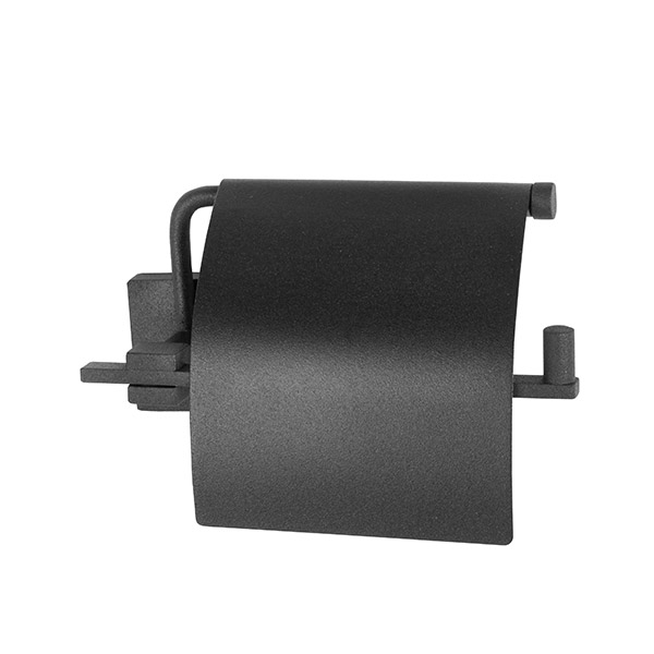  WC PAPER HOLDER  TEXTURE MATT BLACK