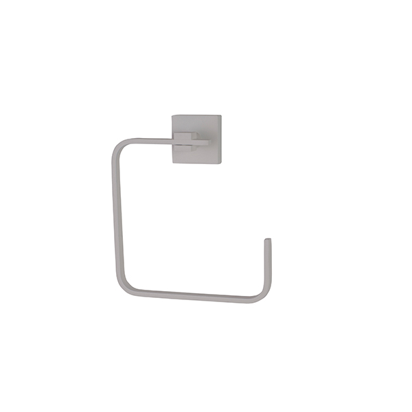  TOWEL RING TEXTURE MATT WHITE