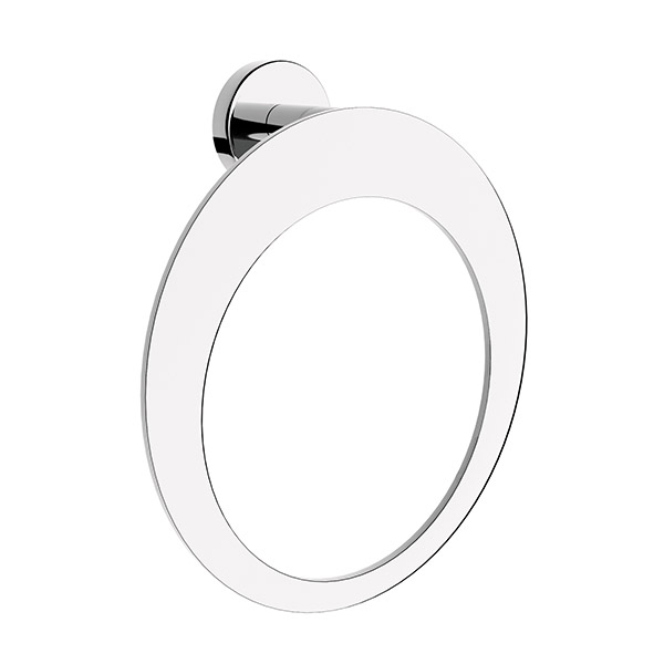  TOWEL RING CHROME