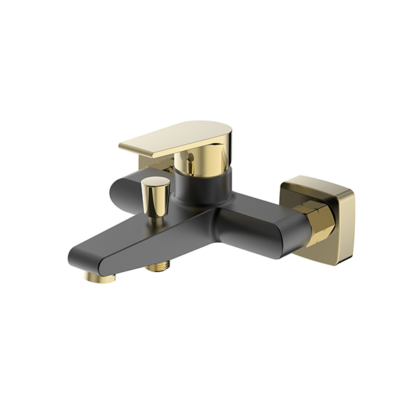 Bien Pruva Bath Mixer Black  - Gold