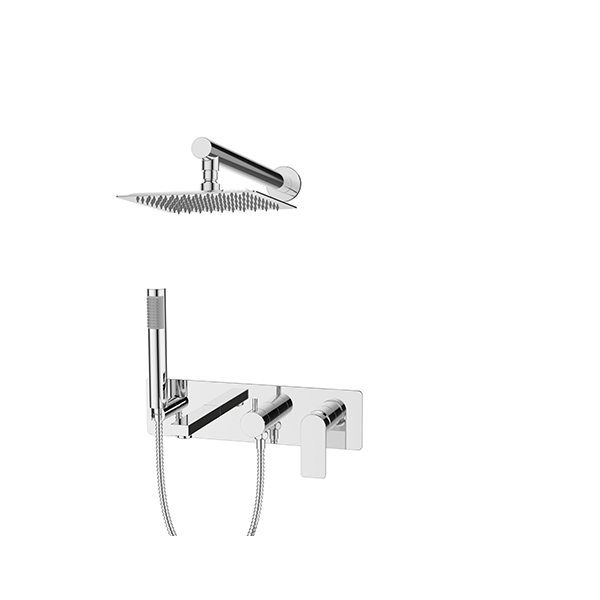 Bien Water Flowbox  Horizontal  Concealed Bath Mixer 3F  - Chrome