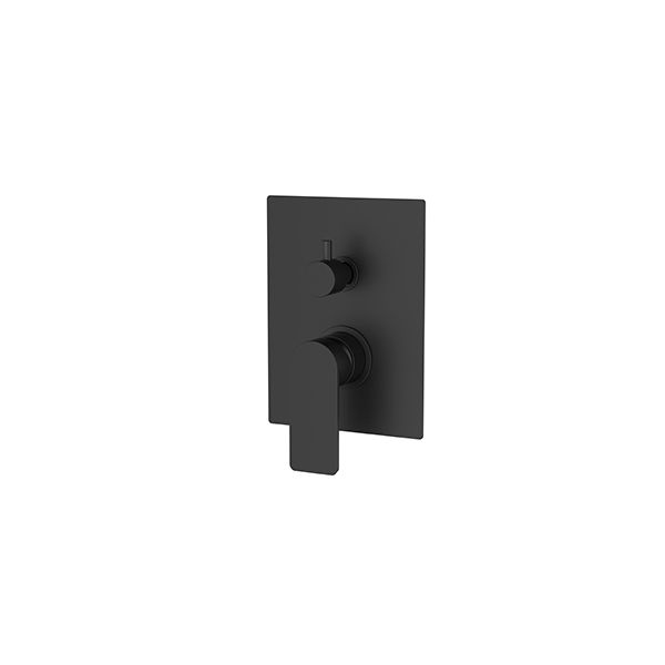 Bien Water Flowbox  Square Concealed Bath Mixer  2F - Surface Mounted Part  -Matt Black