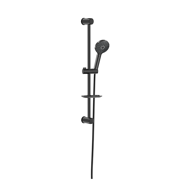 Bien Pruva Black Shower Set With Sliding Bar 3F