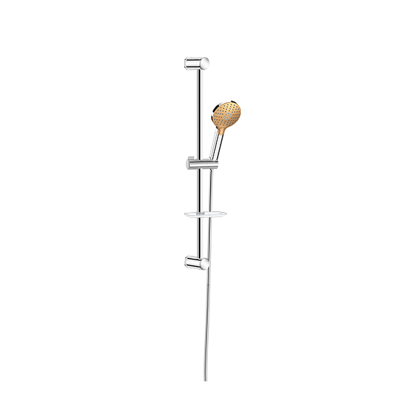 Bien Pruva Chrome Gold  Shower Set With Sliding Bar 3F