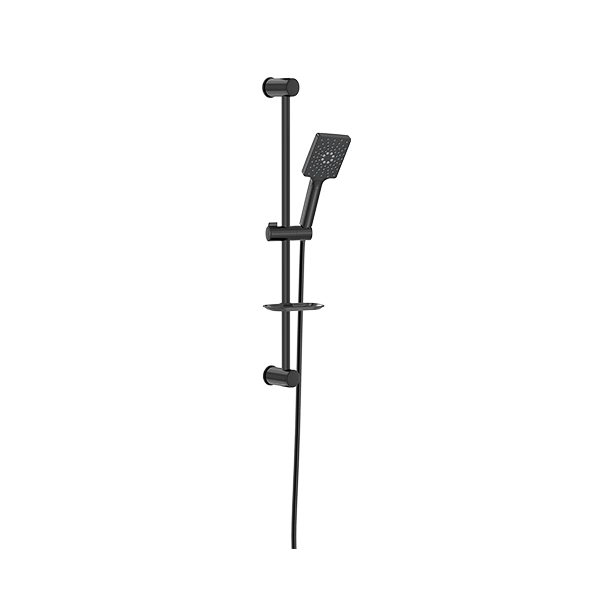 Bien Salvo Plus Black  Shower Set With Sliding Bar 3F