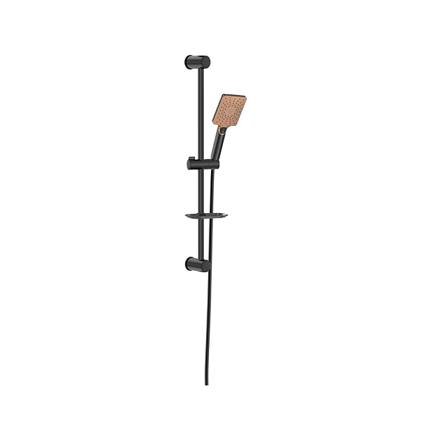 Bien Salvo Plus Black Copper  Shower Set With Sliding Bar 3F