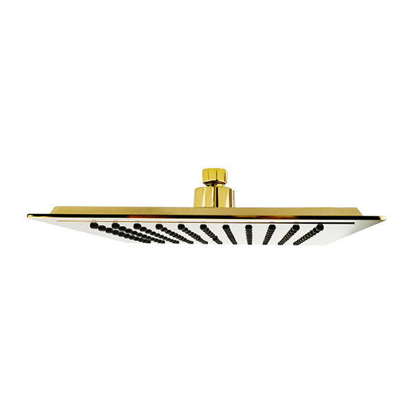 Bien  UltraSlim Square Head Shower Gold