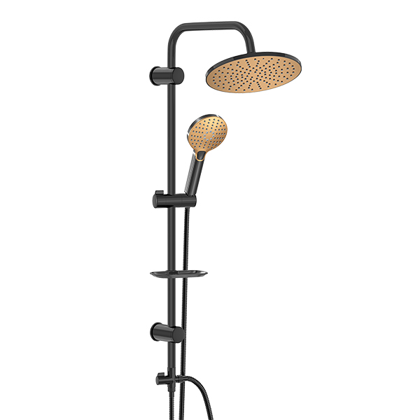 Bien Pruva Black- Gold  Shower Column