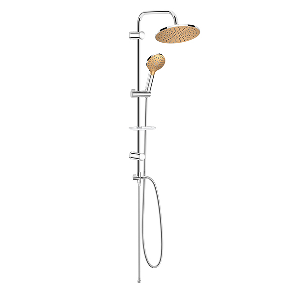 Bien Pruva  Chrome Gold Shower Column