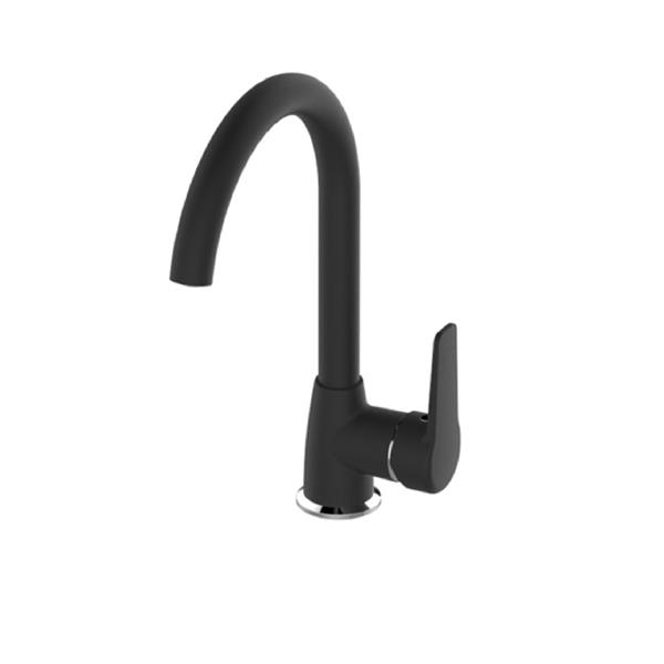 Bien Leo Kitchen Mixer - Matte Black - Chrome