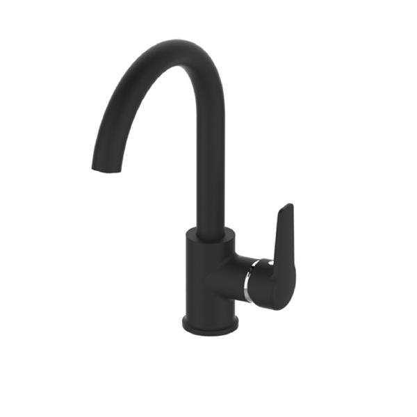 Bien Leo Kitchen Mixer - Matte Black - Chrome