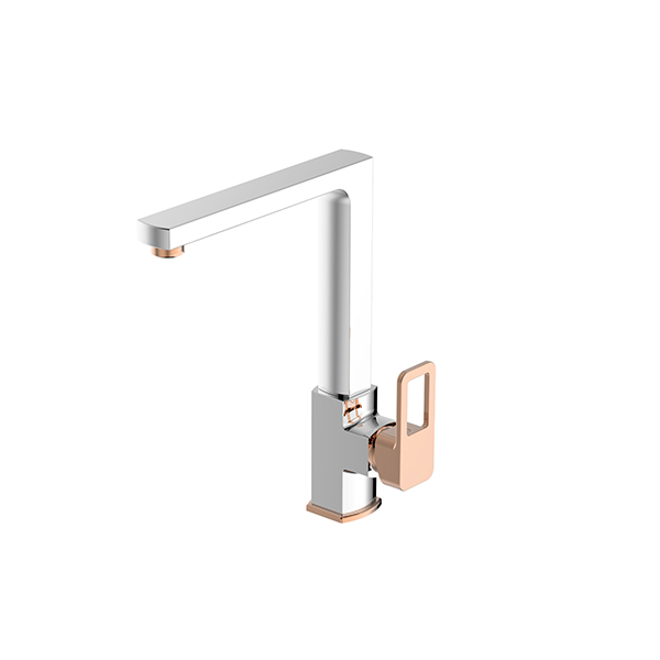 Bien Salvo Plus  Kitchen Mixer Chrome-Rose Gold