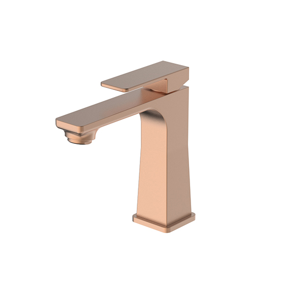 Bien Dante Basin Mixer Matt Brushed Rose Gold