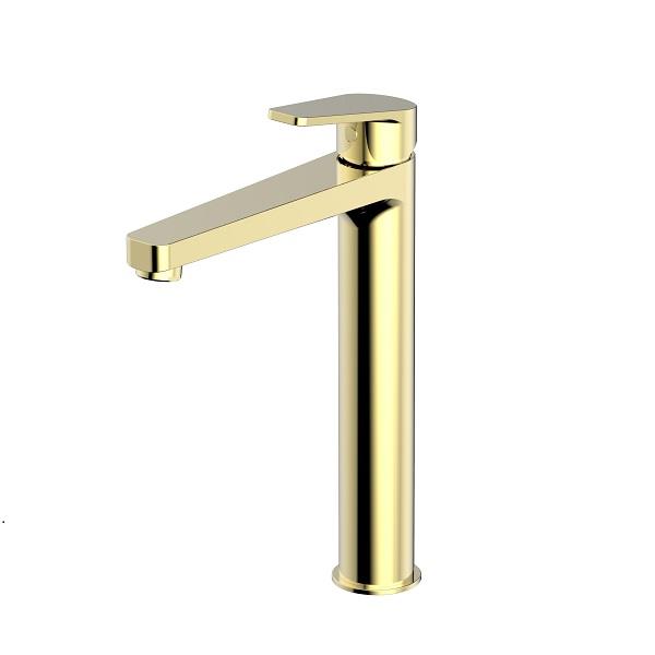 Bien Ferra Tall Basin Mixer - Gold