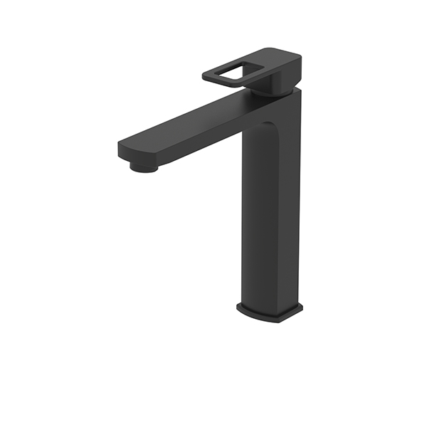 Bien Salvo Plus  Plus Colours  Medium Type Tall Basin Mixer - Matt Black