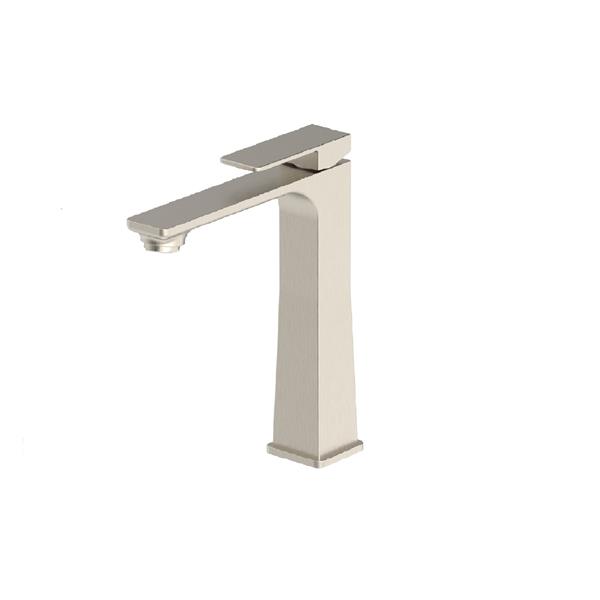 TALL BASIN MIXER - MATT BRUSHED NICKEL