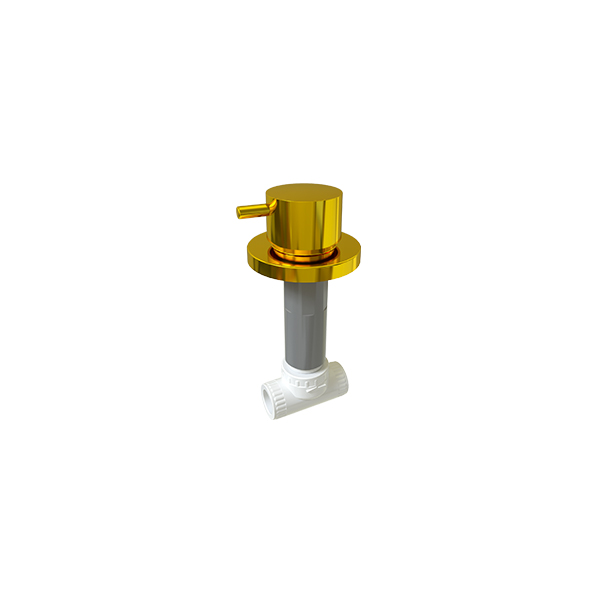 Bien Mini Stick Concealed Stop Valve -  1/2 " PPRC Body  Gold