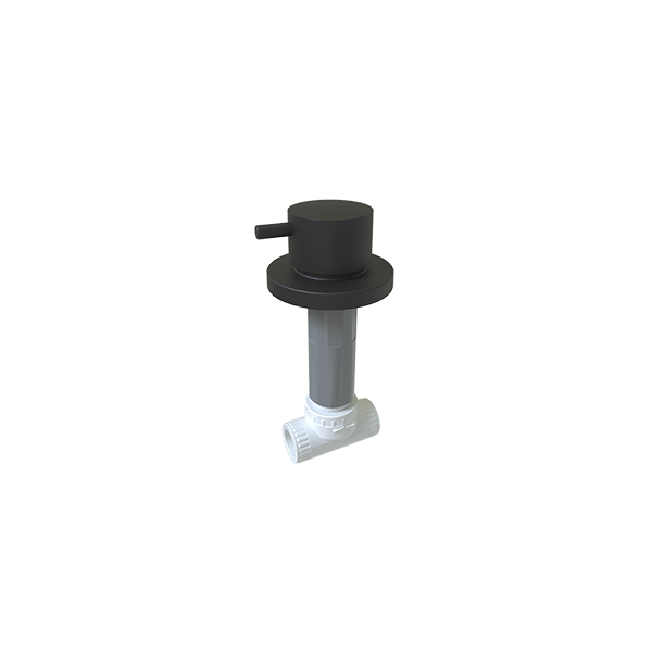 Bien Mini Stick Concealed Stop Valve -  1/2 " PPRC Body  Matt Black