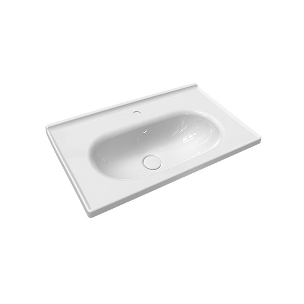 VANITY TYPE WASHBASIN WITH HOLE 