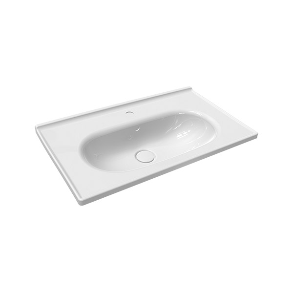VANITY TYPE WASHBASIN WITH HOLE 