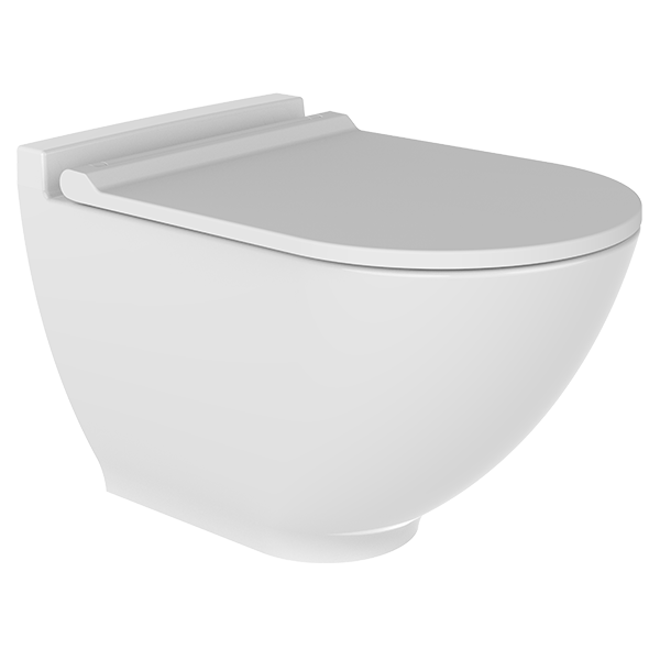 WALL HUNG WC PANS NO-RIM CONCEALED FIXING