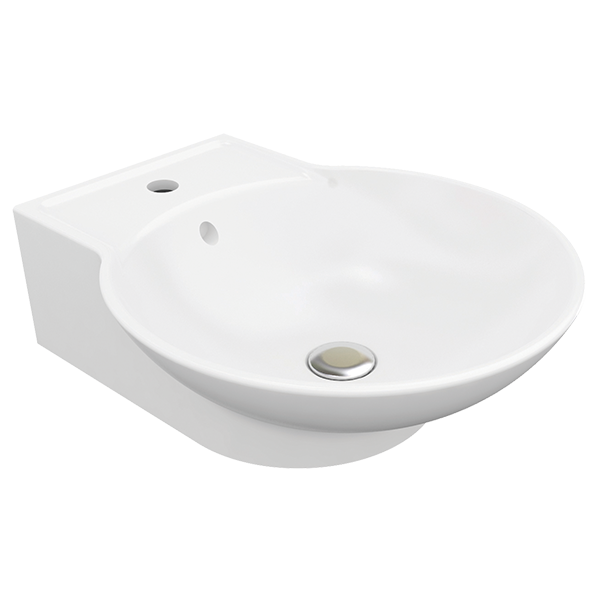 COUNTER TOP WASHBASIN WITH HOLE 