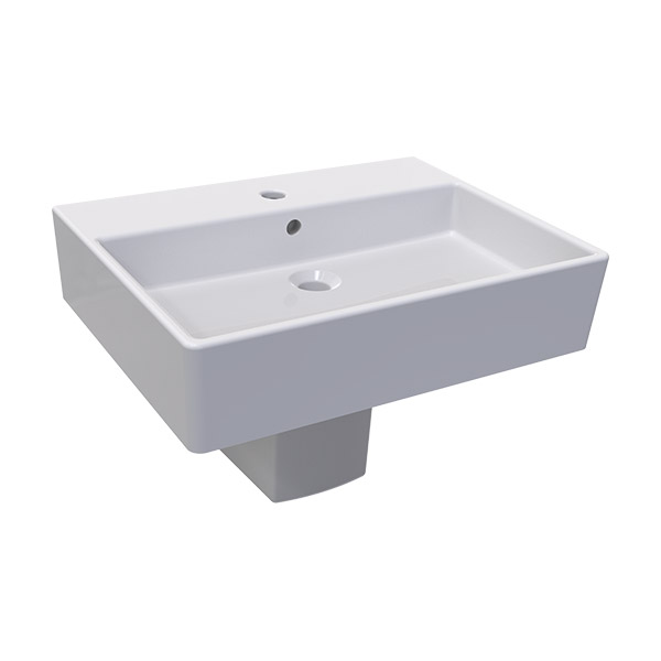 WALL HUNG WC PAN 52 CM NO-RIM CONCEALED FIXING