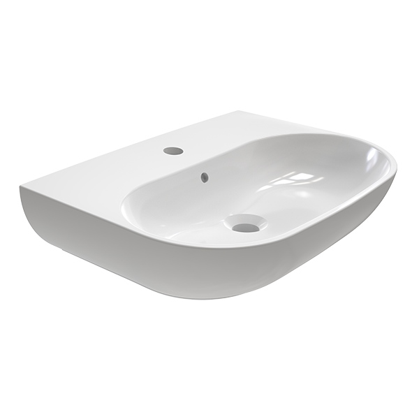 WALL MOUNTING WASHBASIN WITH HOLE 