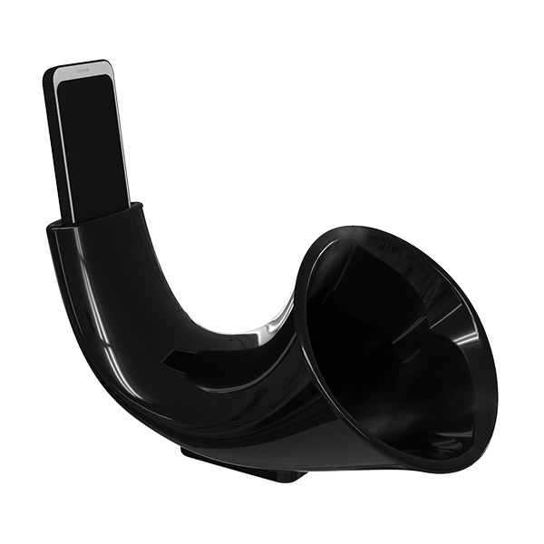 MEGAPHONE MINI - SHINY BLACK