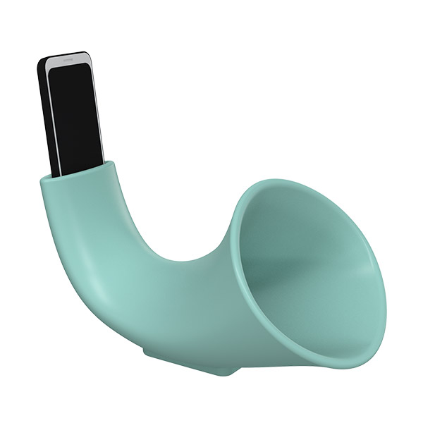 MEGAPHONE MINI - SATIN TURQUOISE