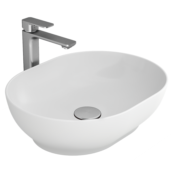 OBLONG COUNTER TOP WASHBASIN  WITHOUT HOLE