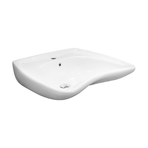 WASHBASIN FOR DISABLED WITH HOLE 