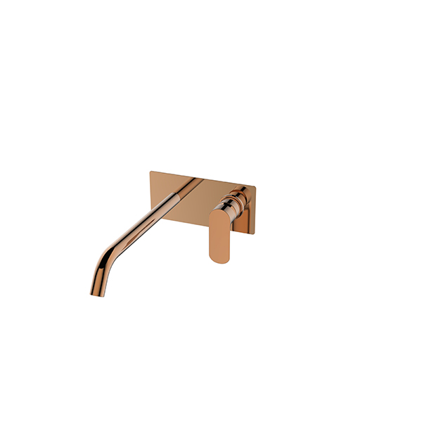 Bien  Concealed Basin Mixer  - Surface Mounted parts - Round - Rose Gold