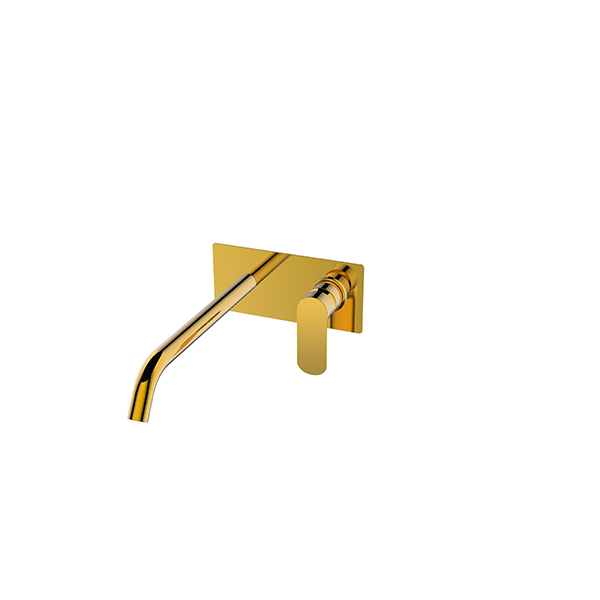 Bien  Concealed Basin Mixer  - Surface Mounted parts - Round - Gold